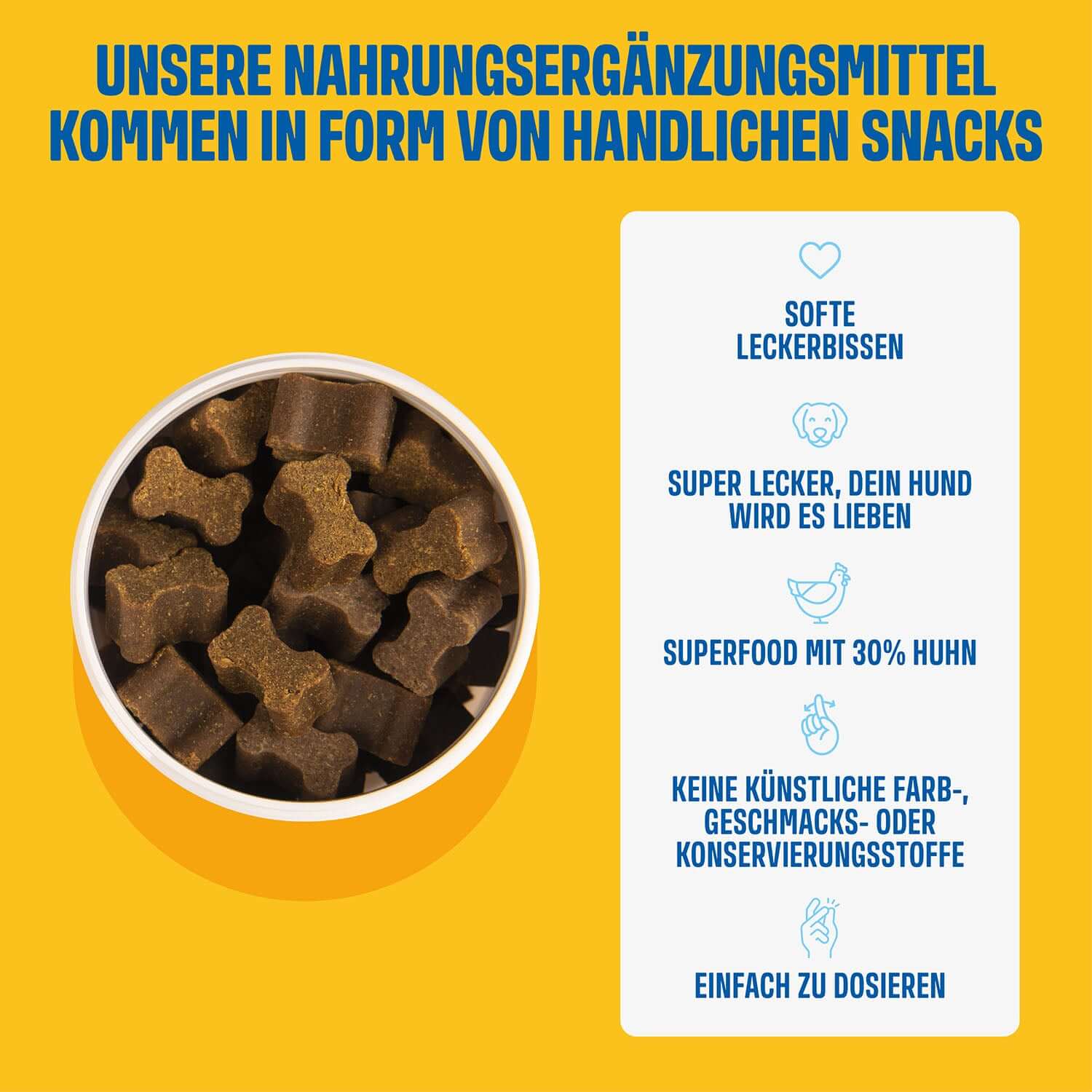 Nahrungsergänzung für Hunde